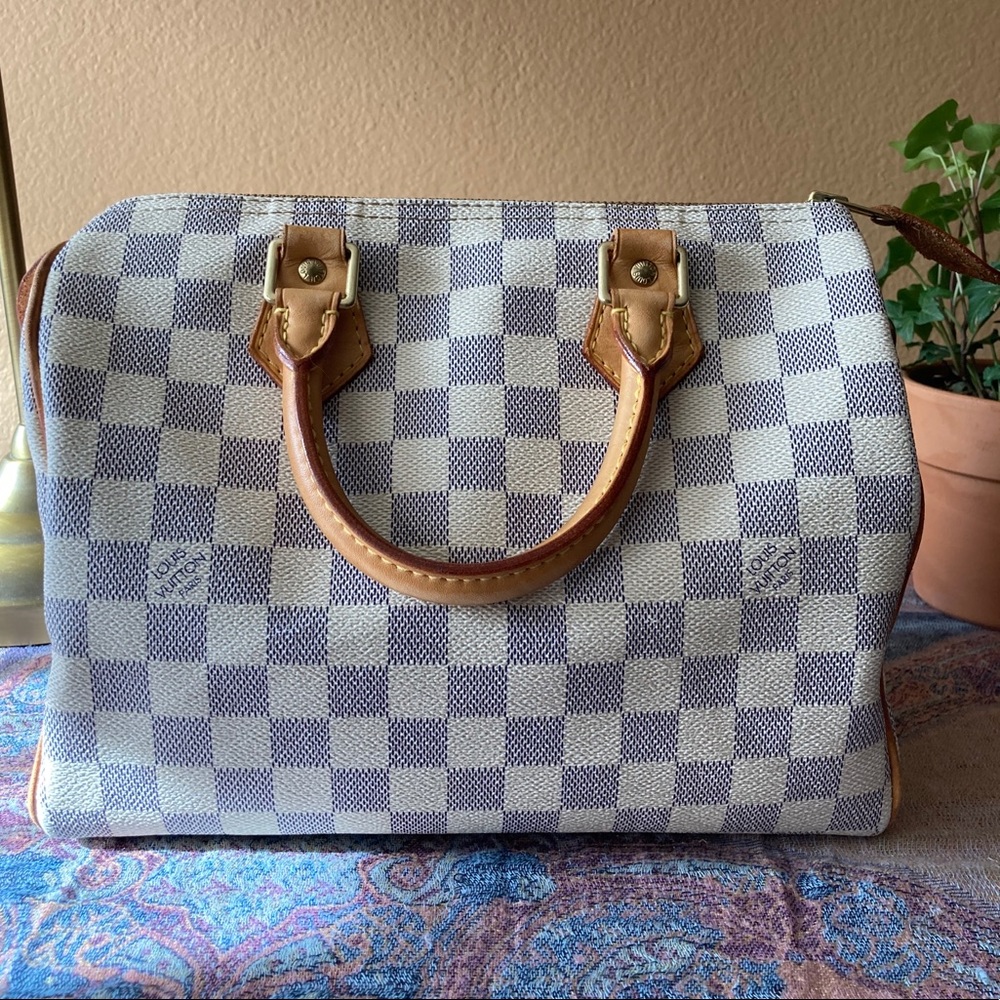 Damier Azur Speedy 25